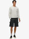 Ind Contrast Stitch Cargo Men's Shorts Cargo Washed Black