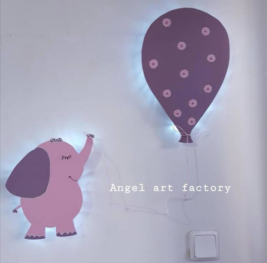 Lămpi de Perete pentru Copii "Elefant Balon"