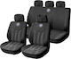Takeposition Set Autositzbezüge Polyester Schwarz