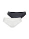Hipster Women's Slip 2Pack with Lace Ivoire/gris