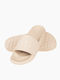 Frauen Flip Flops in Beige Farbe