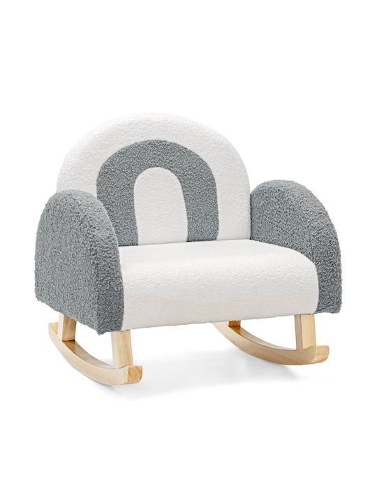 Armchair with Armrests Gray 50.8x49.5x50.8cm