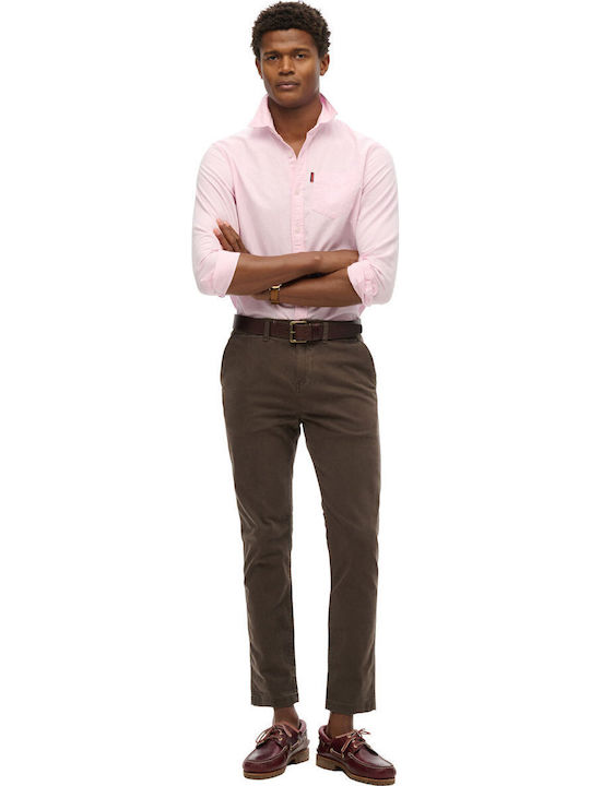 Superdry International Παντελόνι Chino Taupe