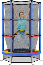 HomCom Trampolin Kinder Durchmesser 140cm mit N...