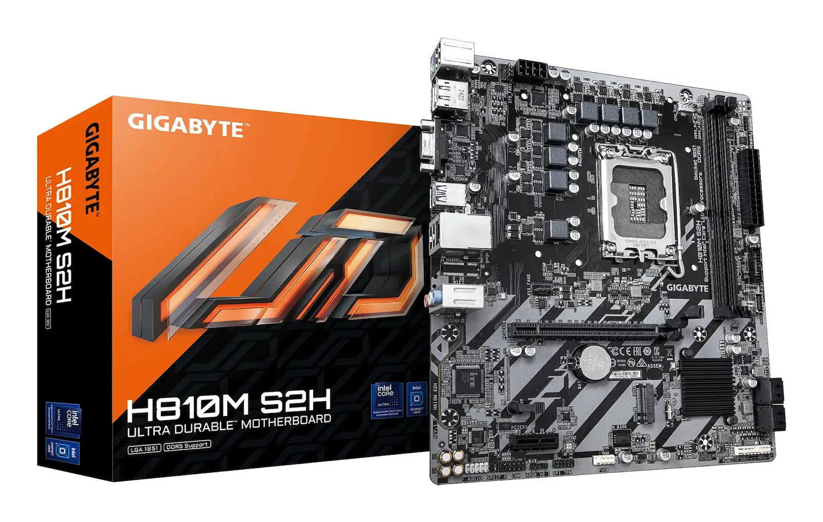 Gigabyte H810M S2H Motherboard Micro ATX με Intel 1851 Socket