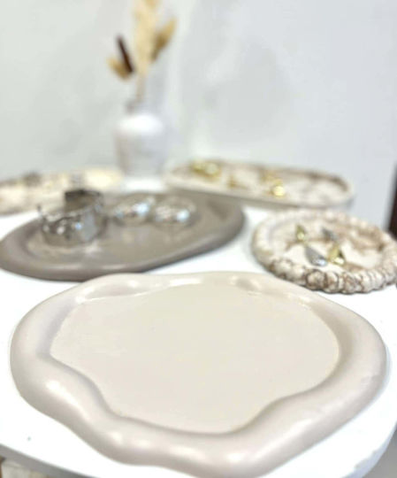 Piatelini din ceramică "neregulat"