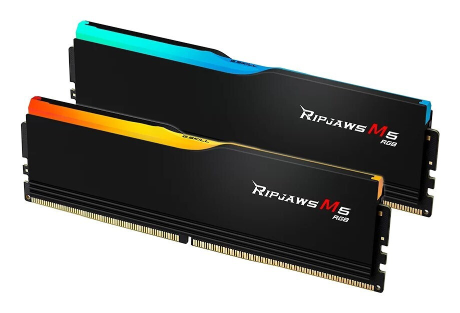 G.Skill Ripjaws M5 RGB 32GB DDR5 RAM με 2 Modules (2x16GB) και Ταχύτητα 6000 για Desktop