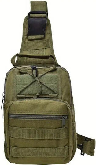 One Strap Στρατιωτικό Σακίδιο Πλάτης από Πολυεστέρα Πράσινο 7lt