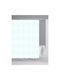 Duschvorhang Peva 180x180cm 12 Ringe Mint Blasen Ankor