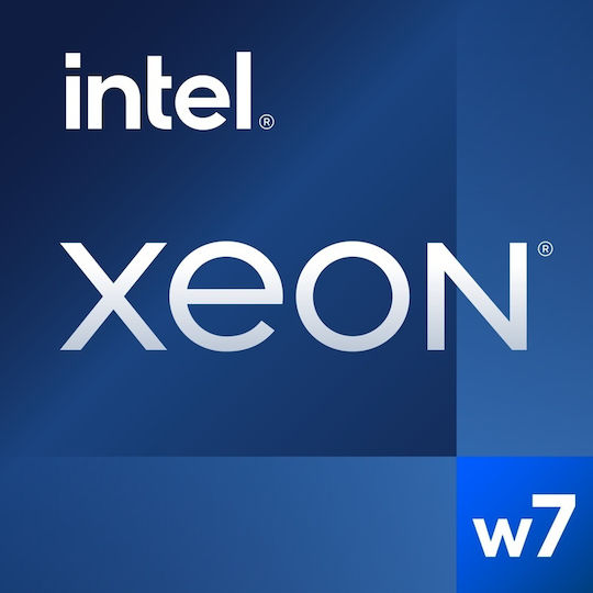 Intel Xeon W7-2475X 2.6GHz Επεξεργαστής 20 Πυρήνων για Socket 4677 Tray