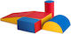 Costway Kletterset aus Stoff Mehrfarbig