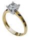Goldjewels Μονόπετρο από Χρυσό 14K