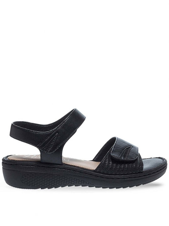 Anatomic Women's Leather Platform Shoes Black