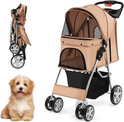 Costway Hundetragetaschen Bis 15kg Beiges