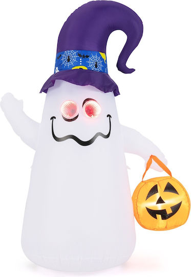 Costway Inflatable Ghost 1.80 M Pumpkin Led Lights Halloween Cm24941de