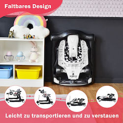 Costway Baby Walker with Music White