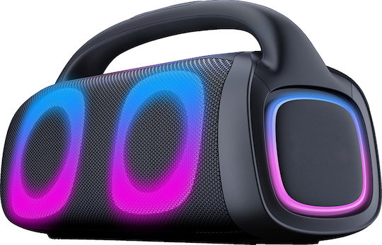 Boxă Karaoke cu Microfon Wireless și Efecte de Iluminare SM-2501 Negru