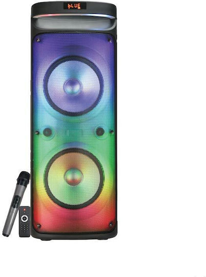 Karaoke Speaker with Wireless Microphone and Lighting Effects SM-1022 Black
