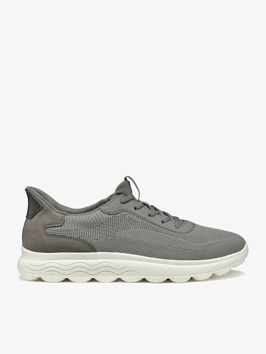 Geox U Spherica Ανδρικά Sneakers Dark Grey