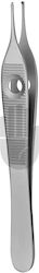 Λαβιδα Χειρουργικη Adson 1 X 2 Δοντακια 1,2mm 12cm 4 3/4"' Hebu Hb0362 Λαβιδα Χειρουργικη Adson 1 X 2 Δοντακια 1,2mm 12cm 4 3/4"' Hebu Hb0362
