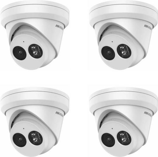 Hikvision Sistem de Supraveghere 4 Camere Camere IP 4MP
