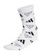 adidas Monogram Sck 1p Bărbați Șosete Albe 1Pachet