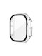 Plastic Case with Glass in Transparent color for Apple Watch 49mm