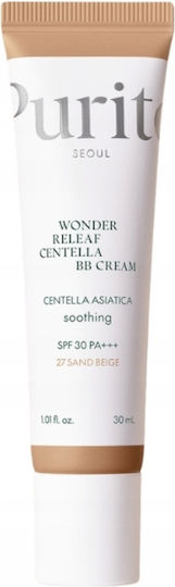 Purito Centella BB #27 Sand Beige Cream Face Day with SPF30 with Centella Asiatica 30ml