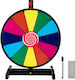 Costway Wheel of Fortune 12 Colorful Slots Stable Base Party Events Tt10007