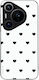 Sonique Heart Serie Hülle Huawei Pura 70 Pro Weiß