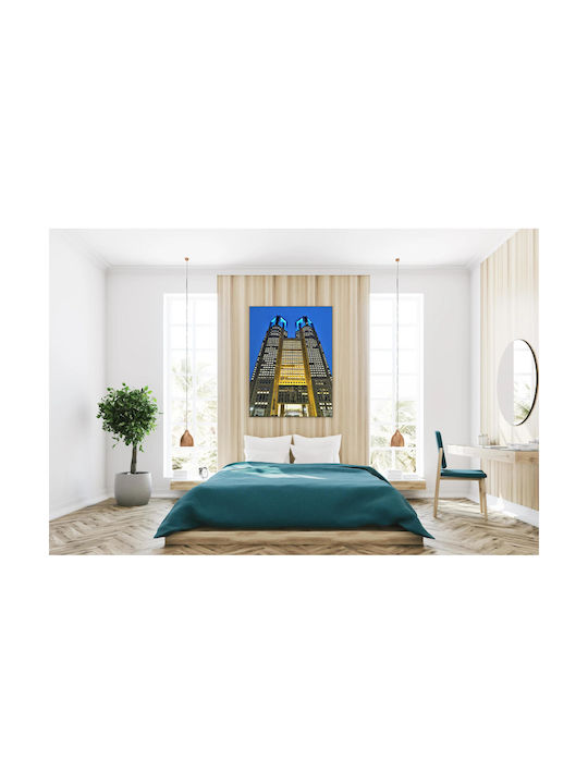 Tabloul Clădirea Guvernului Metropolitan din Tokyo Noaptea 40x50