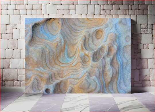 Πίνακας Abstract Rock Formations Αφηρημένοι Βραχώδεις Σχηματισμοί 120x80