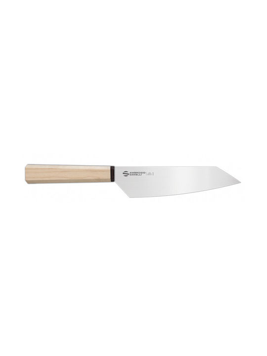 Sanelli Μαχαίρι Santoku από Ανοξείδωτο Ατσάλι
