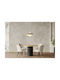 Globo Lighting Hängelampe Beige mit Fassung E27 38x38x120cm.