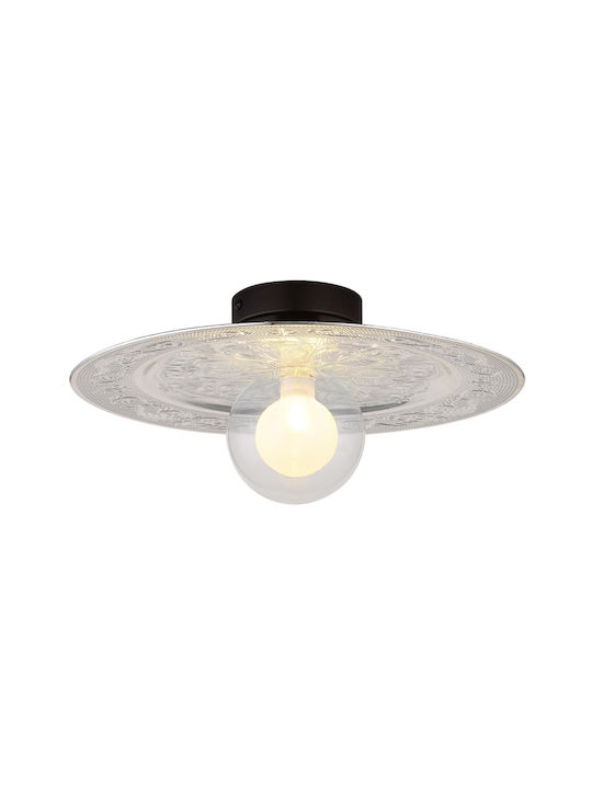 Globo Lighting Deckenleuchte 33cm Schwarze mit G9 Lampenbirnensockel
