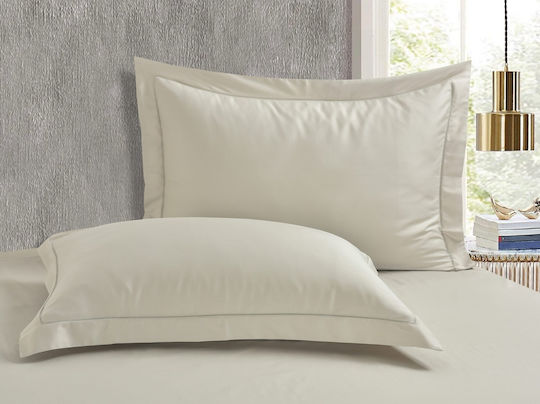 Liolios Home Sheet Sets Queen 245x270cm. Monaco Taupe 4pcs