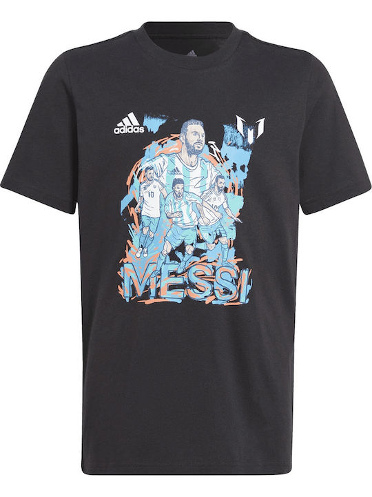Детска блуза Черна Messi