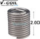 V-coil 07442 Thread Repair M22x2.50-2.0d