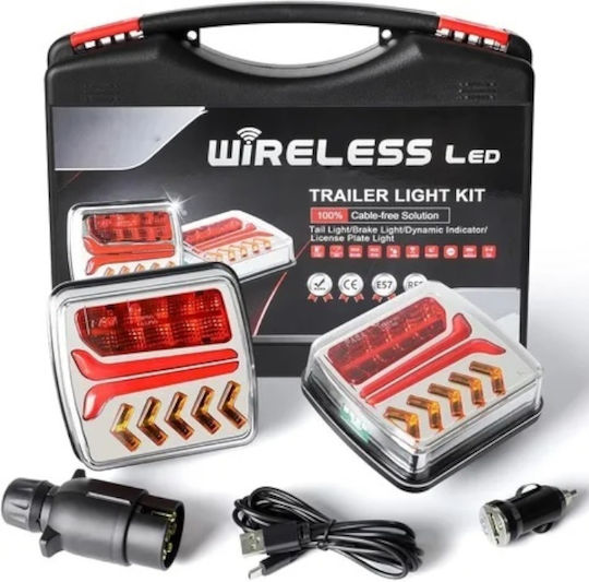 Set Lumini Trailer LED cu magnet 12V 1buc
