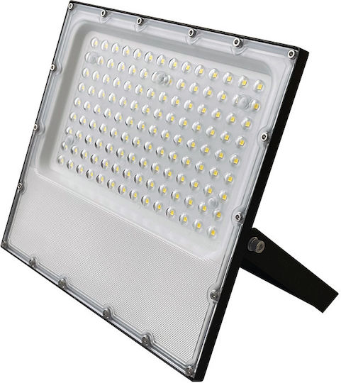 Aca Στεγανός Προβολέας LED 150W Ψυχρό Λευκό 6000K IP65