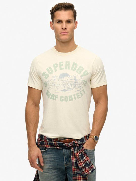 Superdry M D2 Ovin Tricou Bej