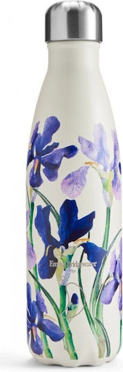 Chilly's Emma Bridgewater Μπουκάλι Θερμός Ανοξείδωτο BPA Free 500ml Blue Iris
