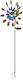 Globo Lighting Spiked Solar Light with Warm White Light 3000K IP44 38cmx25cmx120cmcm