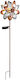 Globo Lighting Spiked Solar Light Flower with Warm White Light 3000K IP44 22cmx12cmx92cmcm