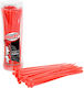 Team Corally Strap-it Cable Tie Raps Red 2.5x100mm 50 Pcs Team Corally