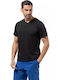 T-shirt Μαύρο
