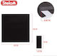 Magnetic Sheet 15x15cm Stellan 889626 Black
