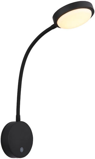 Globo Lighting Leuchte Wand Schwarz 10x45cm