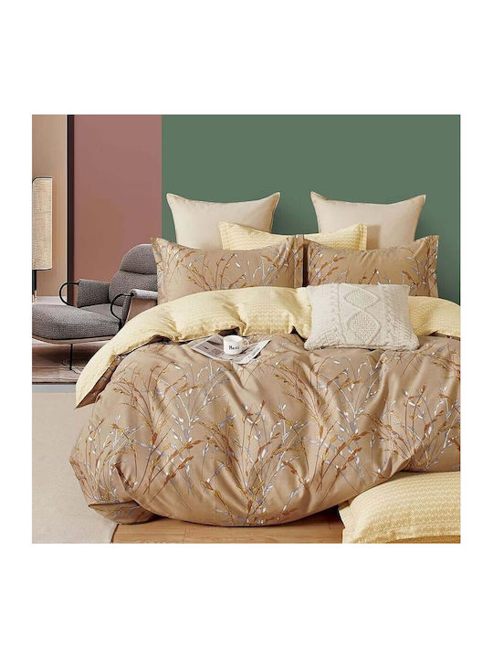 Pucioasa Bettbezug-Set Doppelbett mit 2 Kissenb...