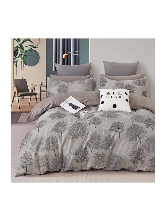 Pucioasa Bettbezug-Set Doppelbett mit 2 Kissenb...